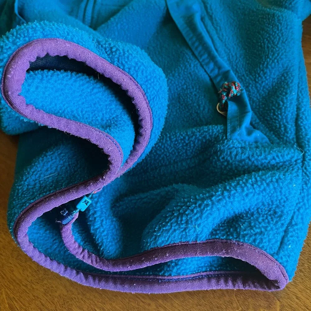 Patagonia vintage Made in the USA blue fleece 5